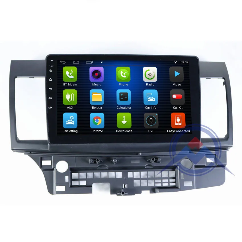 Cheap ZOHANAVI 10.2 inch Android Car DVD player for Mitsubishi lancer 2008 2009 2010 2011-2016 radio GPS navigation multimedia player 1