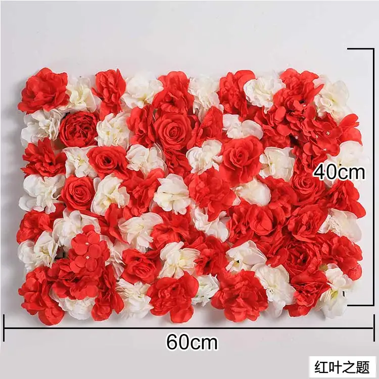 Luyue размер 40 смх60 см Шелковый цветок розы искусственный цветок для свадебного украшения цветы стены свадебный фон Декор - Цвет: as picture color