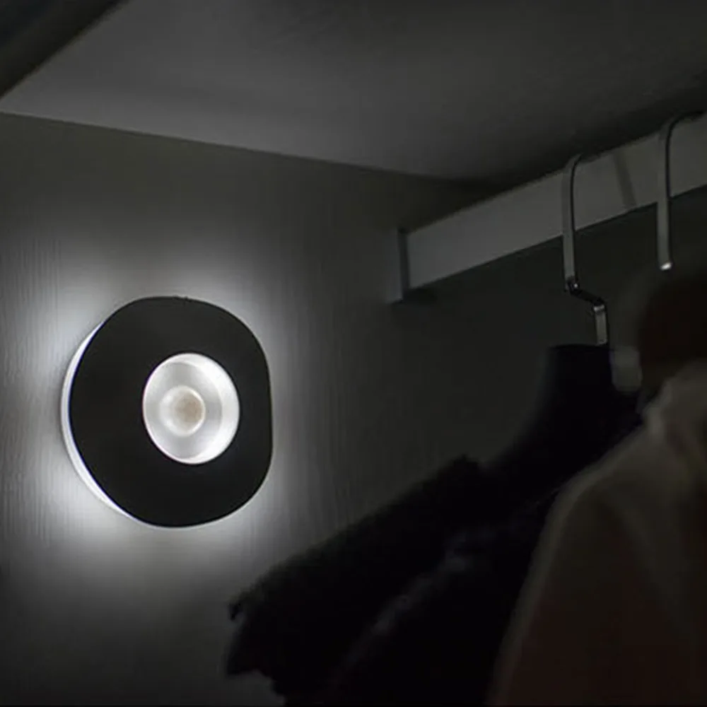 Goedkoop Led Onder Kast Licht Met PIR Motion Sensor Lamp 8 LEDs 2.5 m 8ft Verlichting Voor Garderobe Kast Kast keuken Nachtlampje