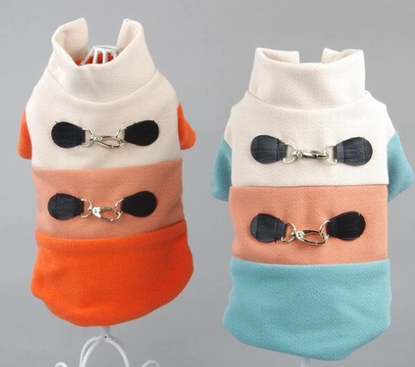 British style pet dog cat fashion sweaters doggy autumn winter jackets puppy coats clothing dogs cats apparel pets products 1pcs