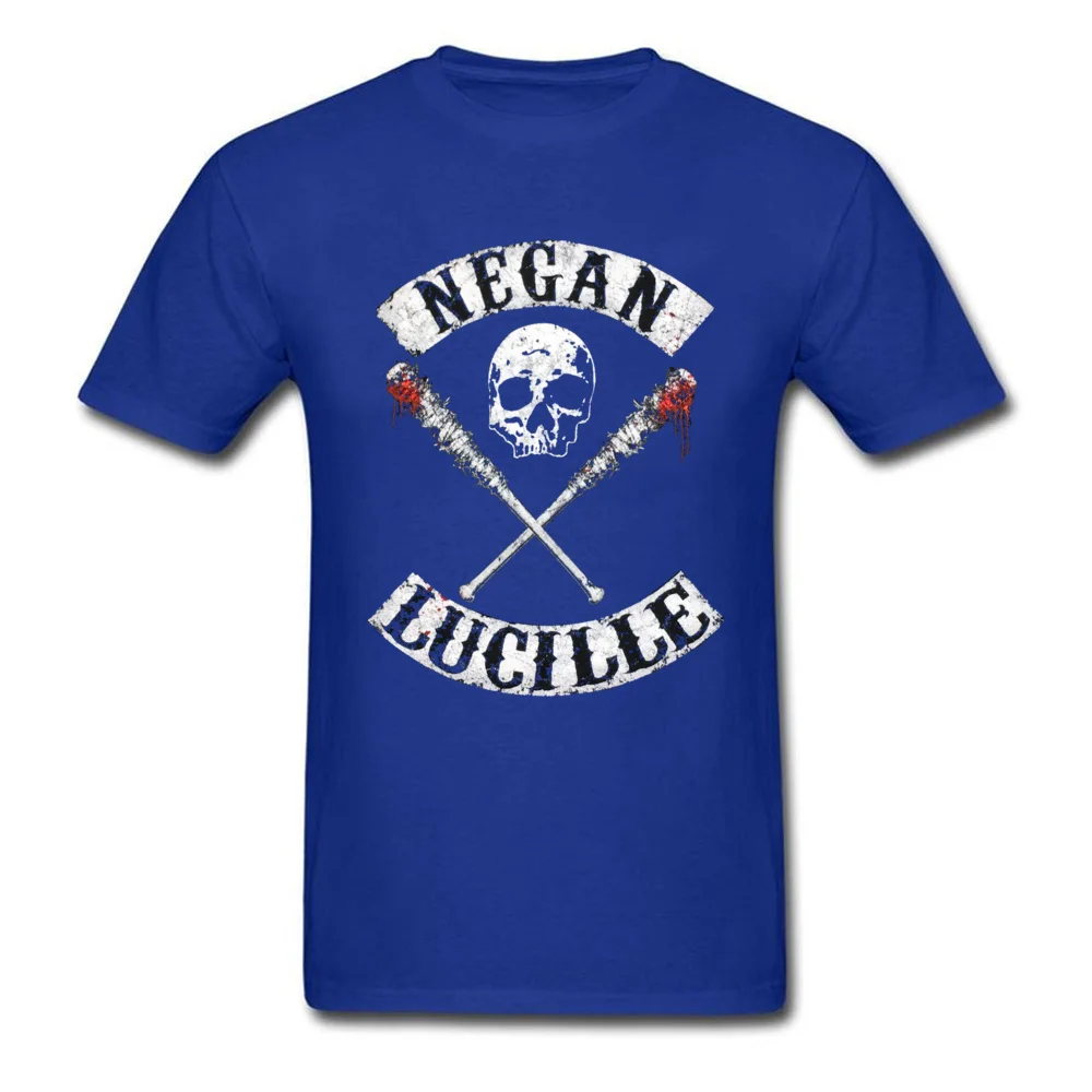 Negan Lucille The Walking Dead_blue