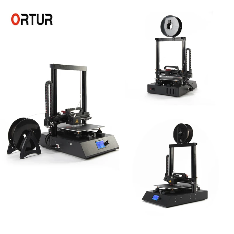 

Imprimante 3D Grand Taille Ortur-4 New Avrial Auto Leveling 3D Printer Higher Printing Speed 150-200MM/S with Free Filaments