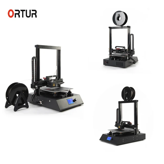 Cheap Imprimante 3D Grand Taille Ortur-4 New Avrial Auto Leveling 3D Printer Higher Printing Speed 150-200MM/S with Free Filaments