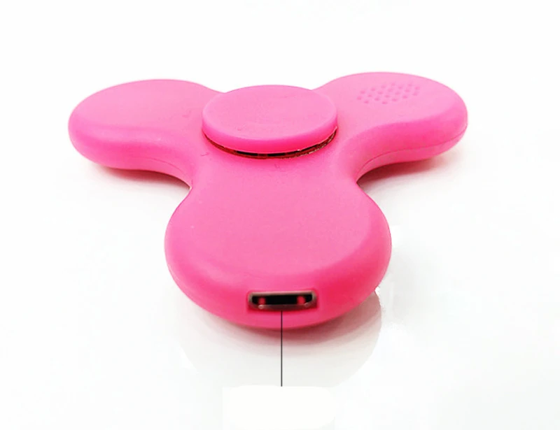 Новый ручной Спиннер с Bluetooth игрушка стресс Мода EDC игрушка ручной игрушки для детей Непоседа Спиннеры с переключателем