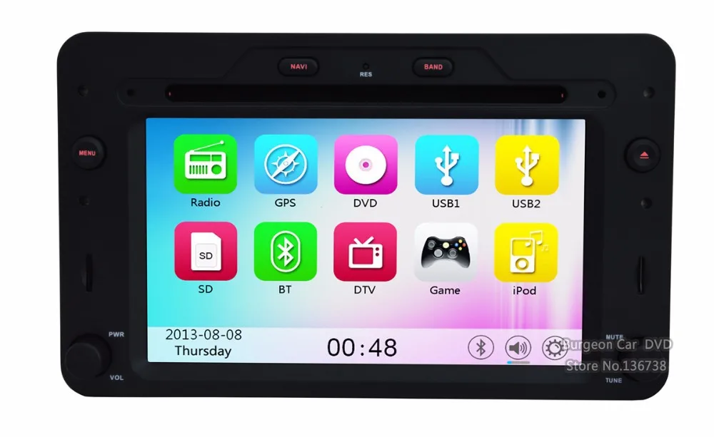 Top Touch Screen Car DVD Player For Alfa Romeo 159 Spider Sportwagon Brera Radio Bluetooth Ipod 3G WIFI RMVB GPS Navigation System 22