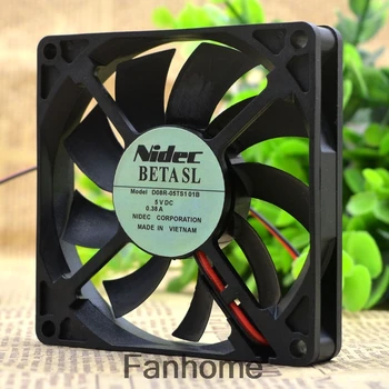 

For NIDEC D08R-05TS1 01B 8015 5V 0.38A 8CM USB interface available Cooling fan