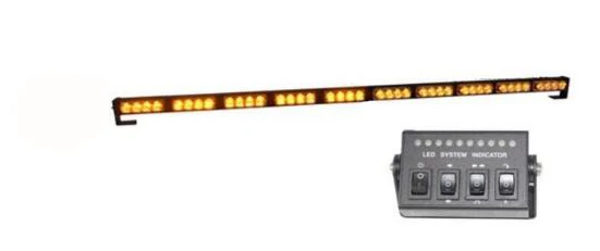 

Higher star 10-30VDC 120cm 40W Led car strobe warning lights,emergency light bar with controller,waterproof