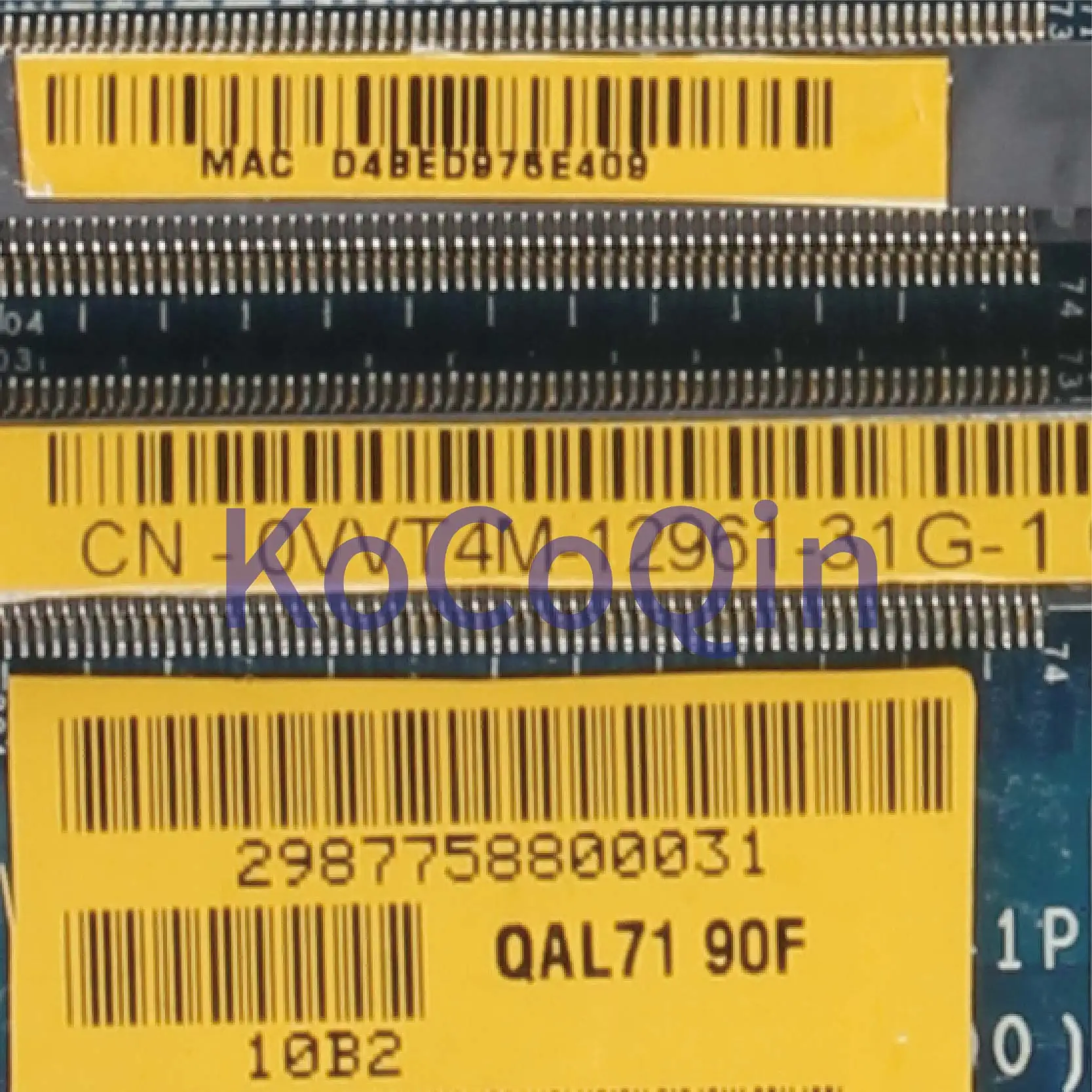Laptop Motherboard para Dell Latitude E6430s Kocoqin E6330 I32350m Mainboard Cn0vvt4m 0vvt4m Qal70 La7741p Sr0dq - Imagem 3