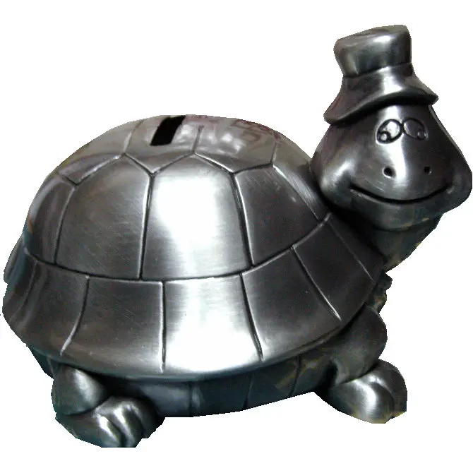 Creative Cute Tortoise Piggy Bank Children 's Toy Money Box Home Decor
