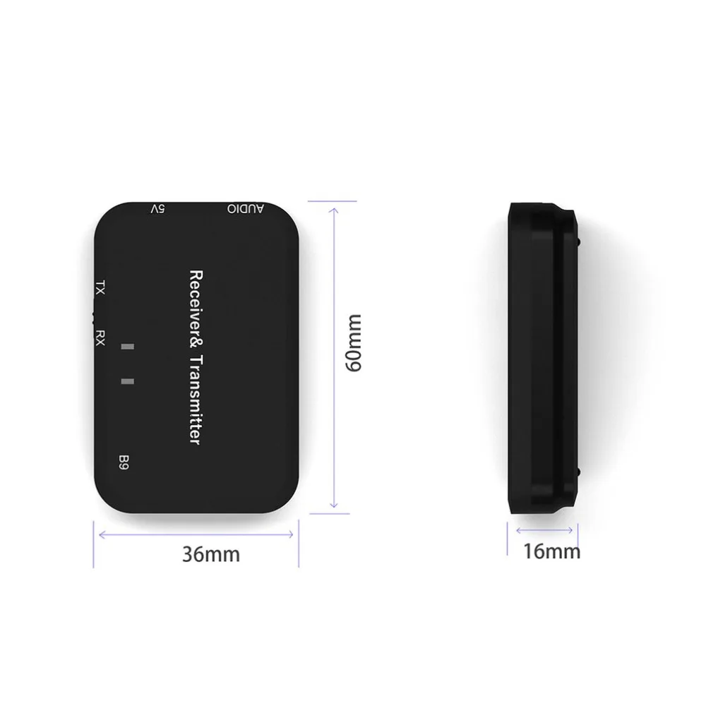 Bluetooth аудио передатчик приемник беспроводной Bluetooth аудио адаптер стерео аудио плеер Сильная Совместимость дропшиппинг
