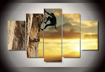 

5 Panels Modern Canvas Prints Artwork Landscape Pictures Wall Pictures For Living Room Picture Painting On The Wall dropshipping