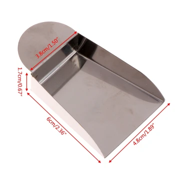 

Hot Jewelry Shovel For water drillBeads Pearls Gemstones Scoop Tools With Plate Handle -W128
