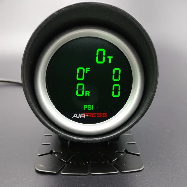 2inch 52mm LCD five pressure Air Pressure Gauge BAR PSI