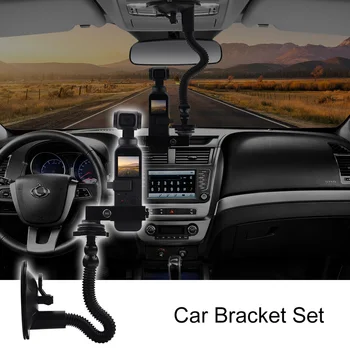 

Universal Suction Cup Car Holder for DJI Osmo Pockettripod Mounts for Cameras Camcorders Smart Phone Holders Webcams 1/4 Bracket