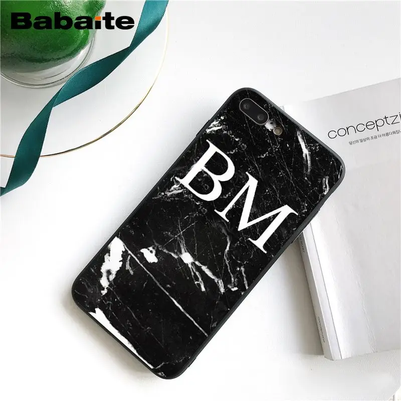 MONOGRAM MARBLE INITIALS    