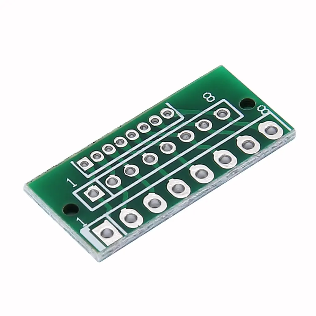 

1PCS 1.27MM 2.0MM 2.54MM 12 Pin Adapter Board Modules For Wireless Modules 3 rows and 36 Holes Green 11196