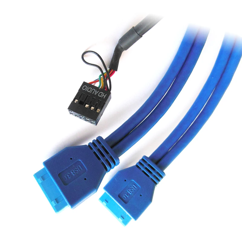 Чехол для ПК En Labs 3 5 дюйма передняя панель 4 порта USB 0 usb хаб w/ HD Audio & Mic 2 x мама