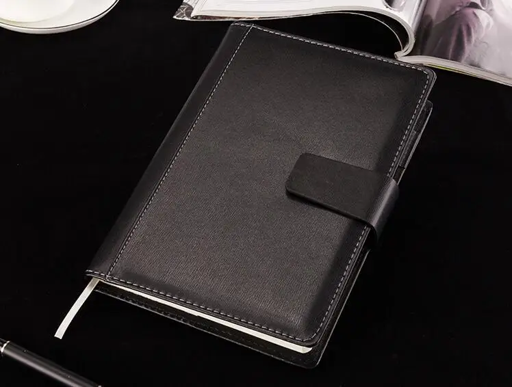Классический деловой блокнот из искусственной кожи A5 Folios Padfolio, офисный бизнес-блокнот для путешествий
