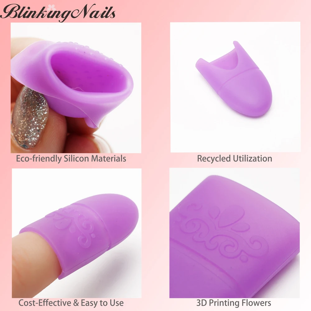 BlinkinNails ацетон обезжириватель для ногтей инструмент удаления лака колпачки/зажим