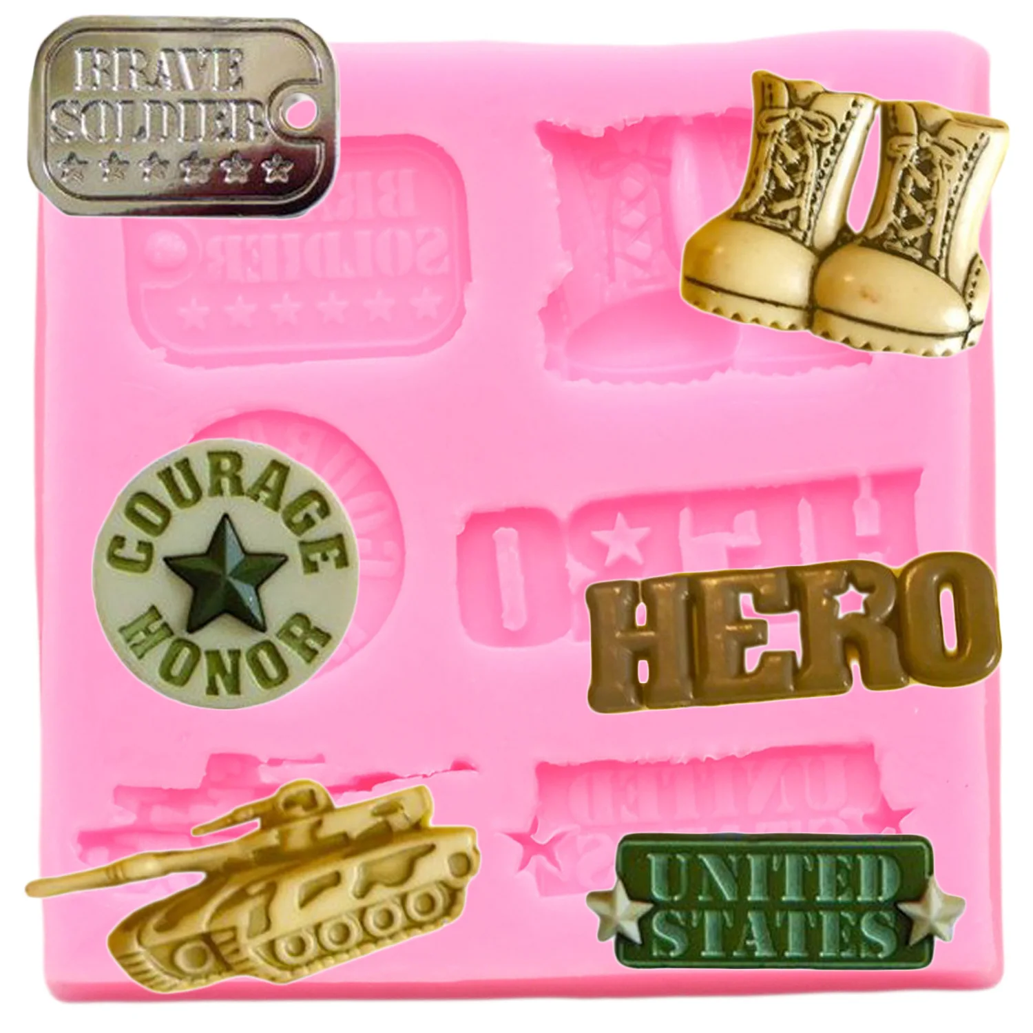 

Cake Decorating Tools DIY Tank Shoe Boot Star Silicone Mold Chocolate Candy Gumpaste Mould Kitchen Baking Mould Fondant Molds