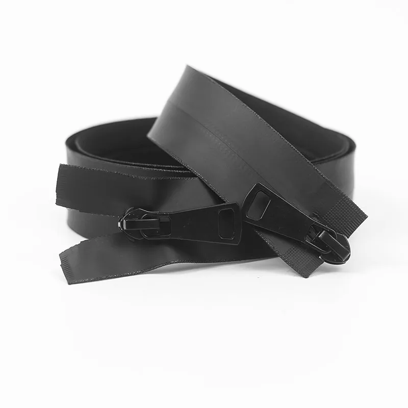5 60cm 120cm Waterproof Zippers for Leather Coat Double Slider