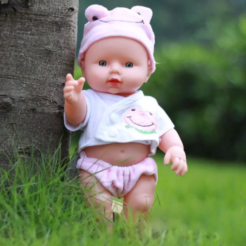 Reborn Baby Dolls 30 см силиконовая кукла-реборн ручной работы мягкая виниловая силиконовая Реалистичная детская игрушка для новорожденных для детей подарок на день рождения