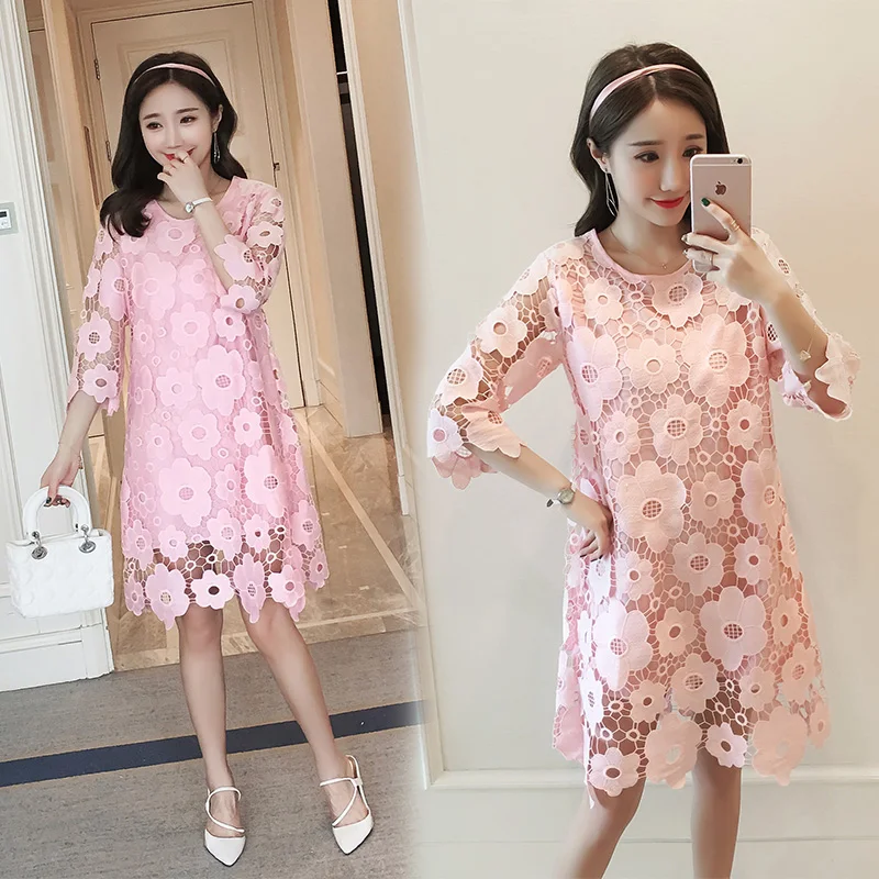 326 Korean Maternity Dresses Clothes Pregnancy Wea...