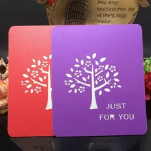 50 шт. веселая Рождественская лазерная резка бумага ручной работы на заказ поздравительные открытки на день рождения открытки на свадьбу 6zSH240