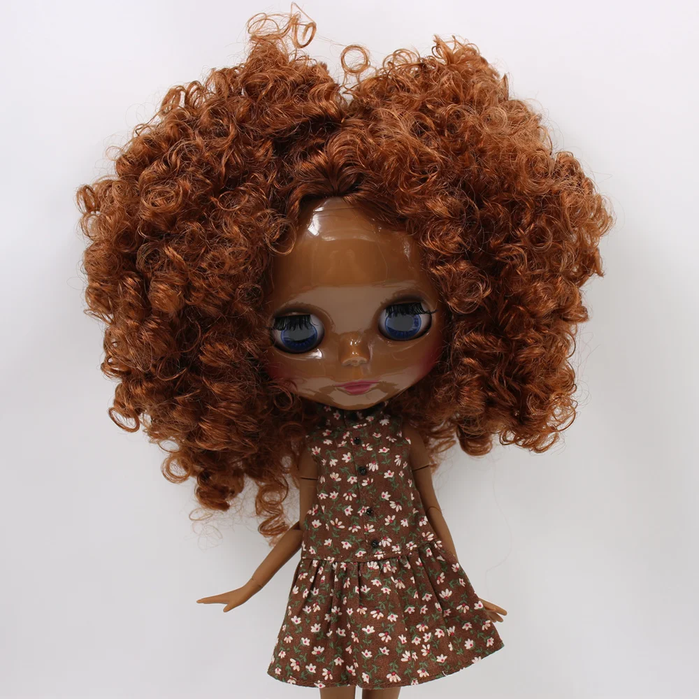 ICY Nude Blyth кукла No. QE965 каштановые волосы суставы тела 1/6 bjd, pullip, licca, jerryberry