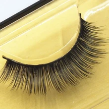 Hbzgtlad Сексуальная ручной норки Красота 3D толстые длинные накладные ресницы норки Поддельные ресницы ресниц высокое качество 014