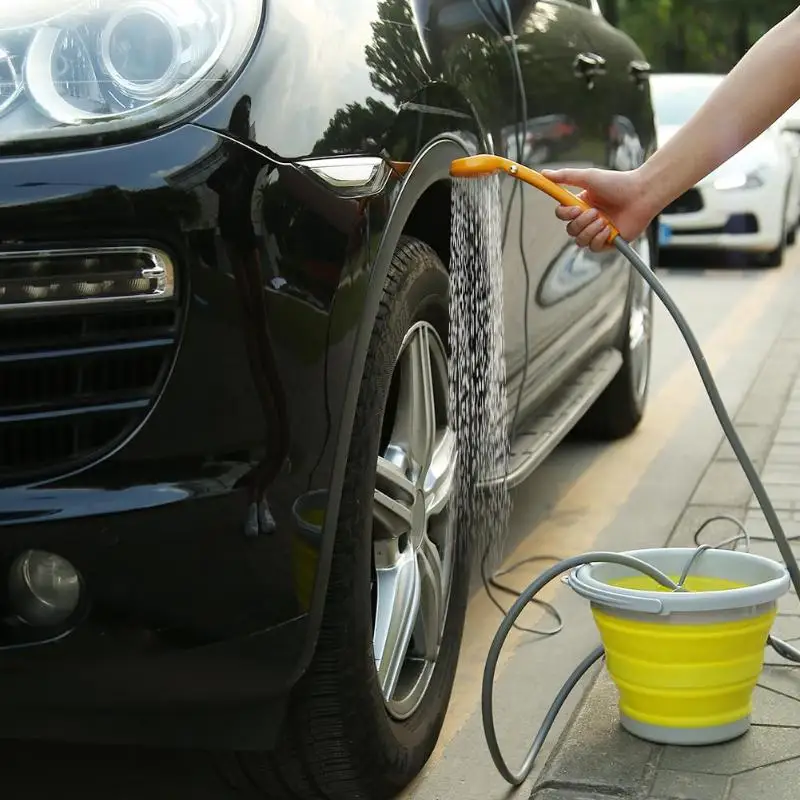 3 Colors New Portable Car Washer 12V Camping Shower DC Car