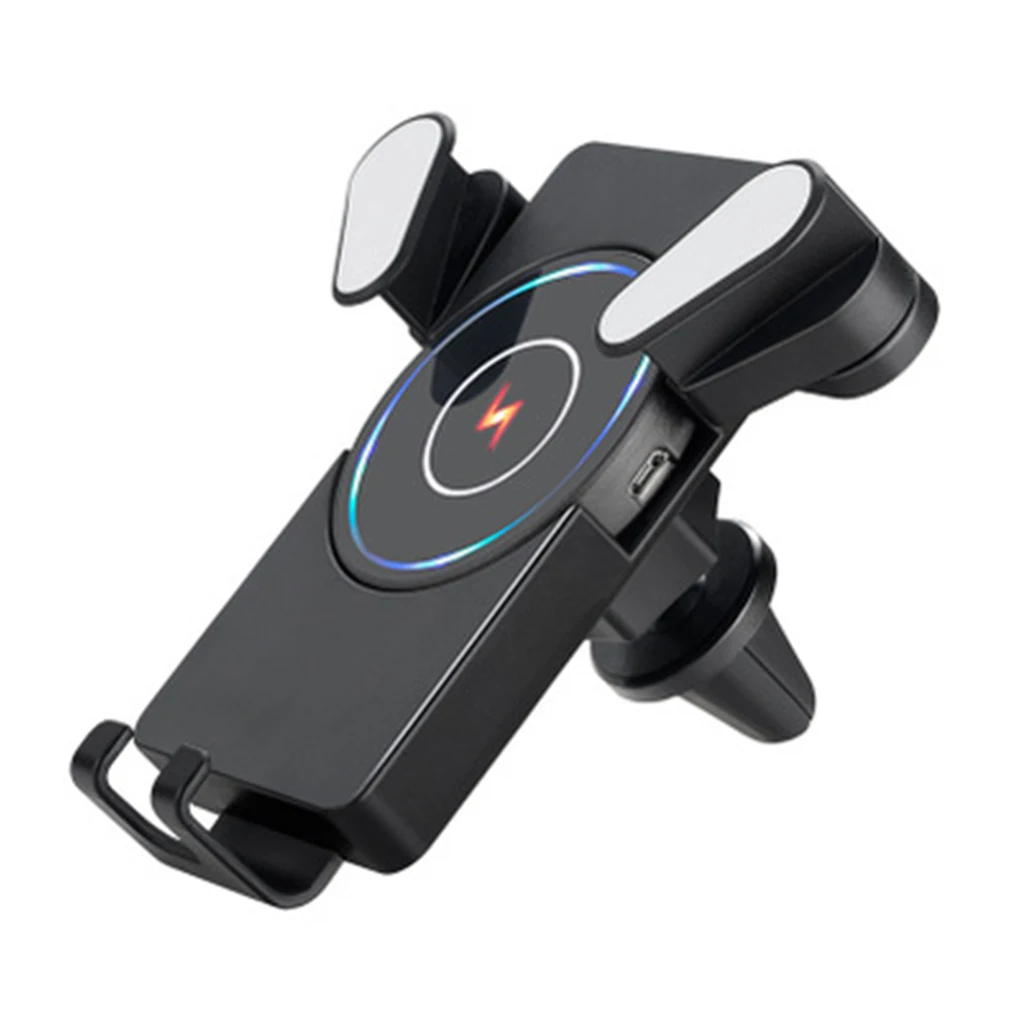 

Qi Wireless Car Charger for iPhone Xs/XsMax/Xr/8plus Magnetic Phone Holder Fast Car Wireless Charger for Samsung S9 S8 Note9