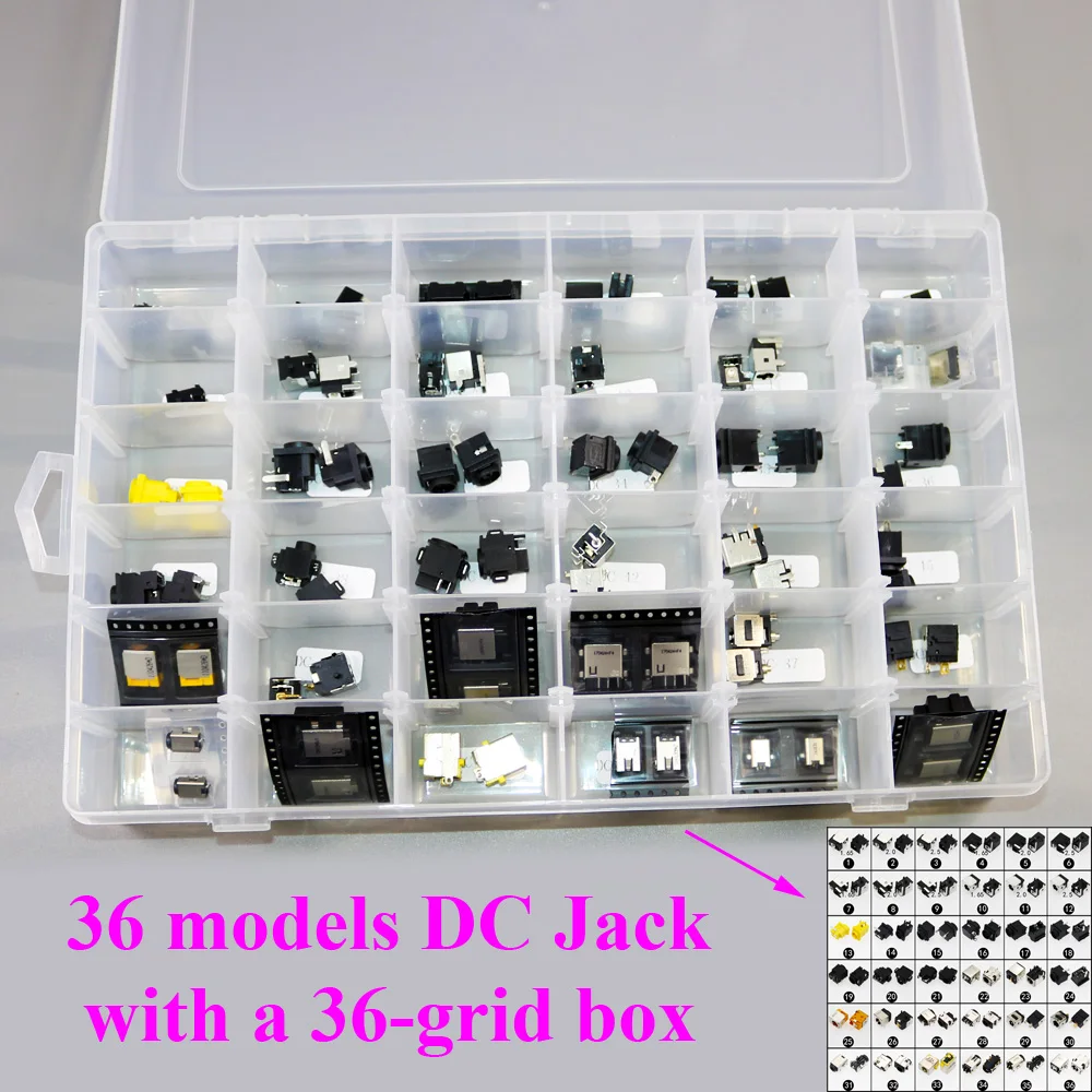 Hot 36models x 2 = 72pcs LAPTOP PC DC Power Jack socket for Samsung/ACER/ASUS/... series Notebook Chargong Socket Repair parts Hot 36models x 2 = 72pcs LAPTOP PC DC Power Jack socket for Samsung/ACER/ASUS/... series Notebook Chargong Socket Repair parts