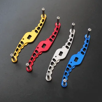 

straight reel rocker DIY wheel handle aeronautical aluminum 5mm*8mm 4mm*7mm suitable for a d s 1pcs/lot free shipping 4colors