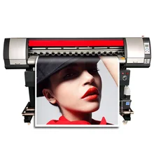 1,8 м широкоформатный принтер один XP600 печатающая головка Высокое разрешение 1,8 м принтер Растворитель морская