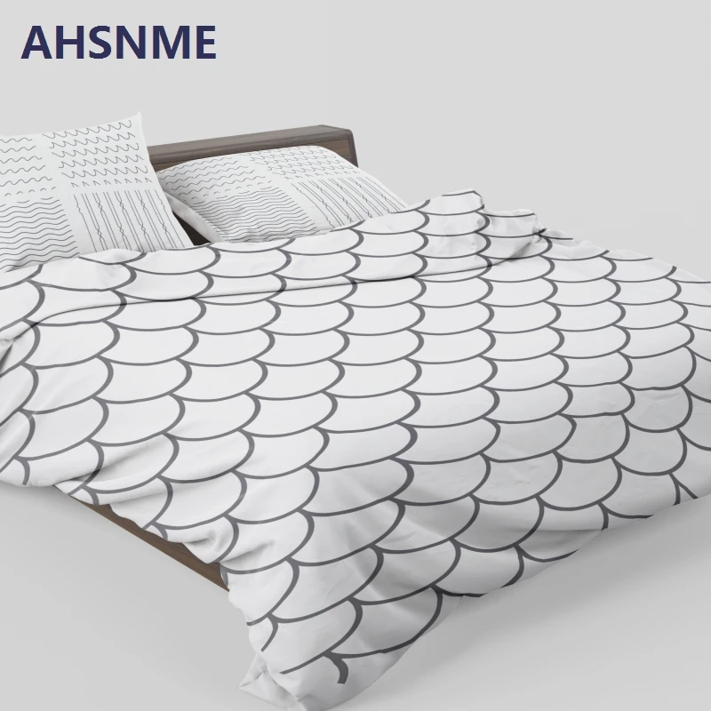 Ahsnme ������ ������ ���� �̺� Ŀ�� ��Ʈ (�̺� Ŀ�� + ������) ��� parure de lit adulte