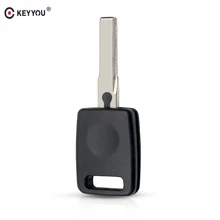 KEYYOU New Transponder Car Remot Key Case Fob Shell for Audi A4 A4L A6 A6L A3 Q3 Auto Key Cover Case