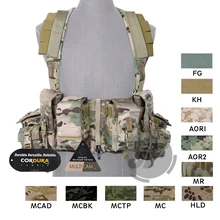 Emerson Тактический LBT-1961A-R несущая нагрудная установка EmersonGear LBT 1961A R несущая жилетка w/Zipper& M4 Magazine Mag чехлы