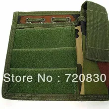 Molle MOD Карта фонарь Admin Pouch Camo Woodland BK OD MC Digital ACU Camo