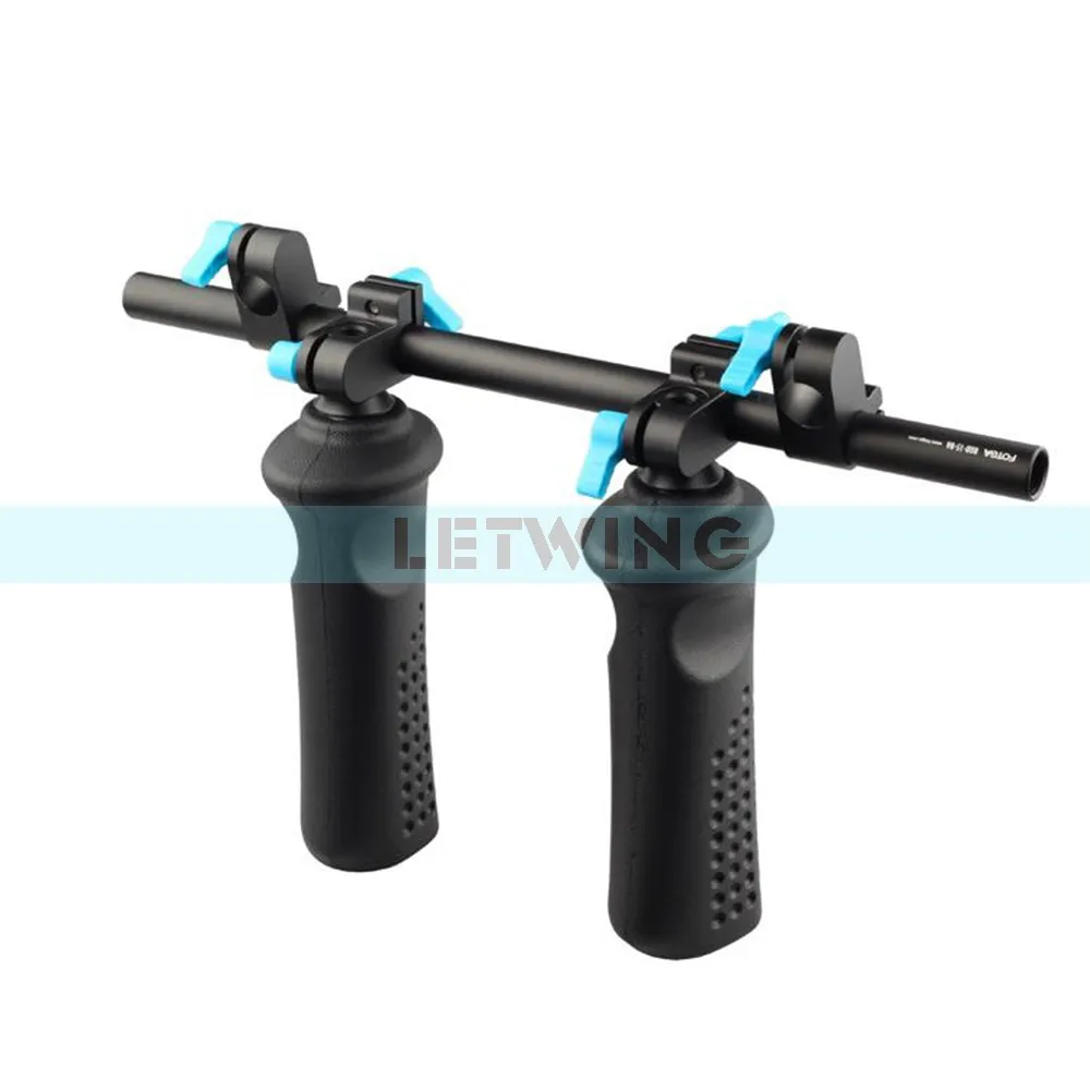 

FOTGA DP3000 Handle Grip Stabilizer Rig for 15mm 5DII 5DIII 7D DSLR Camera Rail Rod Shoulder Support DSLR Rig M2