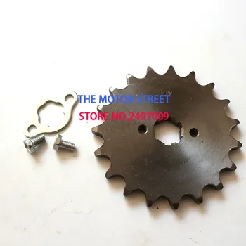 

free shipping newest ATV Retrofit Fitting 520 Inner Diameter 20mm Small Flywheel Engine Drive Small Sprocket 19 Teeth