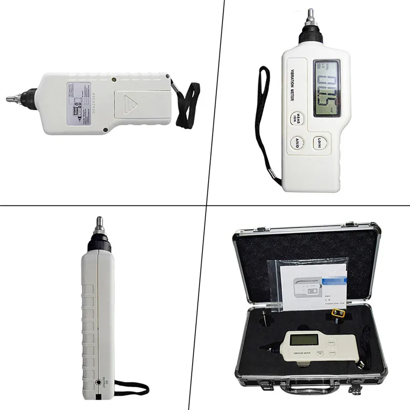 Цифровой Виброметр Карманный Виброметр тестер калибровочный анализатор мера Высокая точность чувствительности акселерометры
