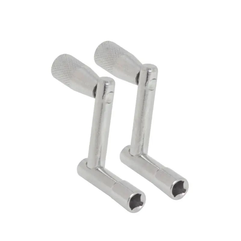 

2Pc Drum Tuning Key Z Shape Spin Wrench Portable Tool Percussion Instrument Accessories W20