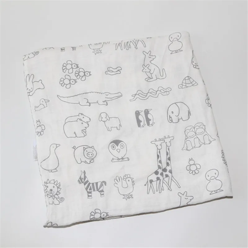 Bébé swaddle bébé mousseline couverture qualité mieux que Aden Anais bébé multi-usage coton/bambou couverture écharpe pour bébé