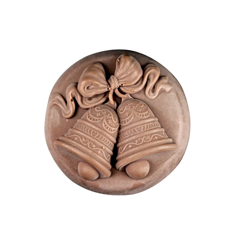 

Silicone Soap Mold Cute Bells Shape for Gifts DIY Chocolate Candy Craft Moulds
