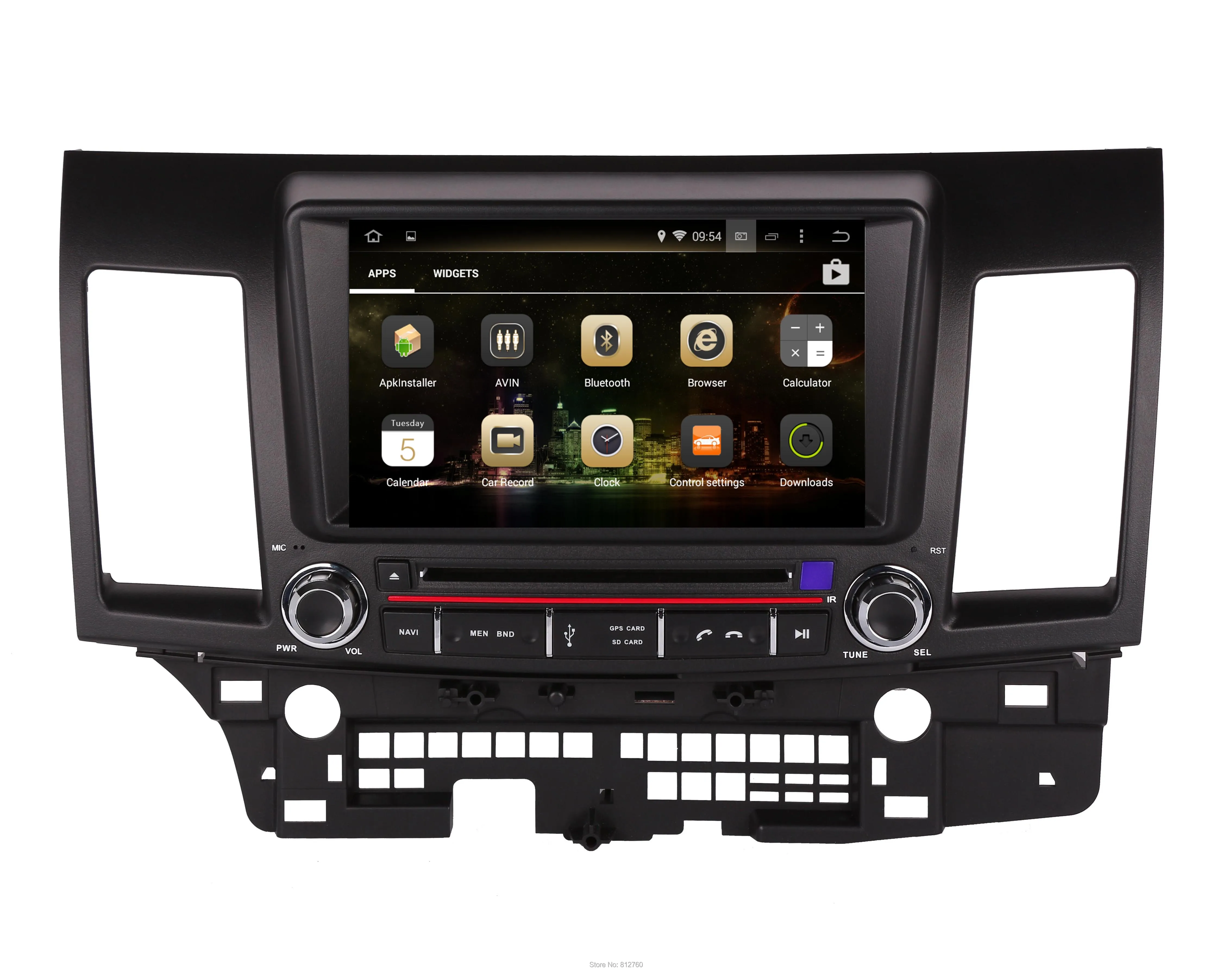 Perfect Nedehe 8" Octa Core 4G+32G Android 8.0 Car dvd gps navigation for Mitsubishi lancer 2008-2015 car radio stereo multimedia player 7