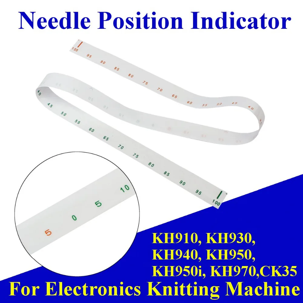 

Sewing Needle Position Indicator Ruler for Brother For Electronics Knitting Machine KH940 KH950 KH970 CK35 Hand Tools Spare part
