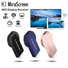 ТВ-палка DLNA Miracast Airplay Mirroring Dongle для Apple Android смартфон WiFi Hdmi Mirascreen беспроводной дисплей адаптер