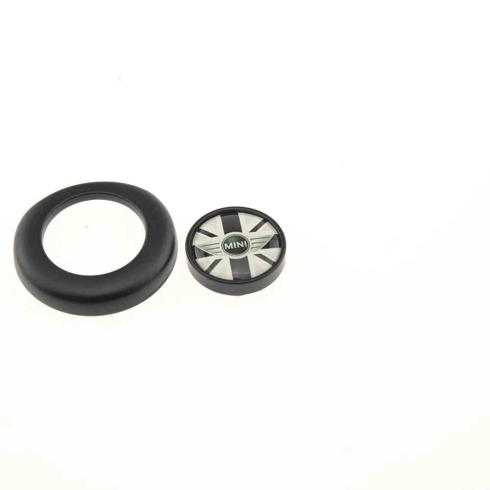 Черная крышка нажимной кнопки двигателя украшение крышки для 2 го поколения MINI