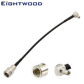 

Eightwood RF Coaxial Cable RG174 15cm TS9 Male Right Angle to FME Male For Sierra ZTE Novatel Wireless USB Sticks PCMCIA Cards